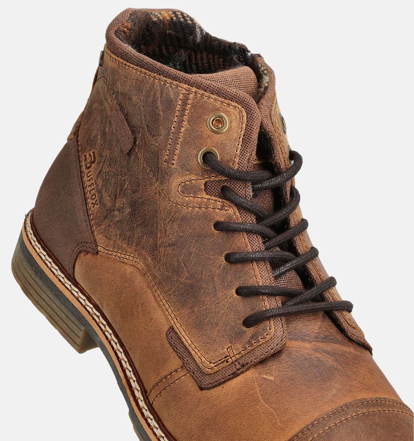 Bufflox Josue Cognac Veterboots voor heren (362672)