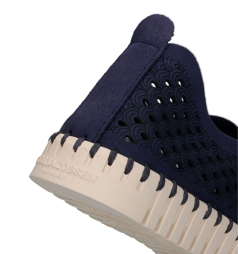 Ilse Jacobsen Tulip Chaussures à enfiler en Bleu pour femmes (340287) - pour semelles orthopédiques
