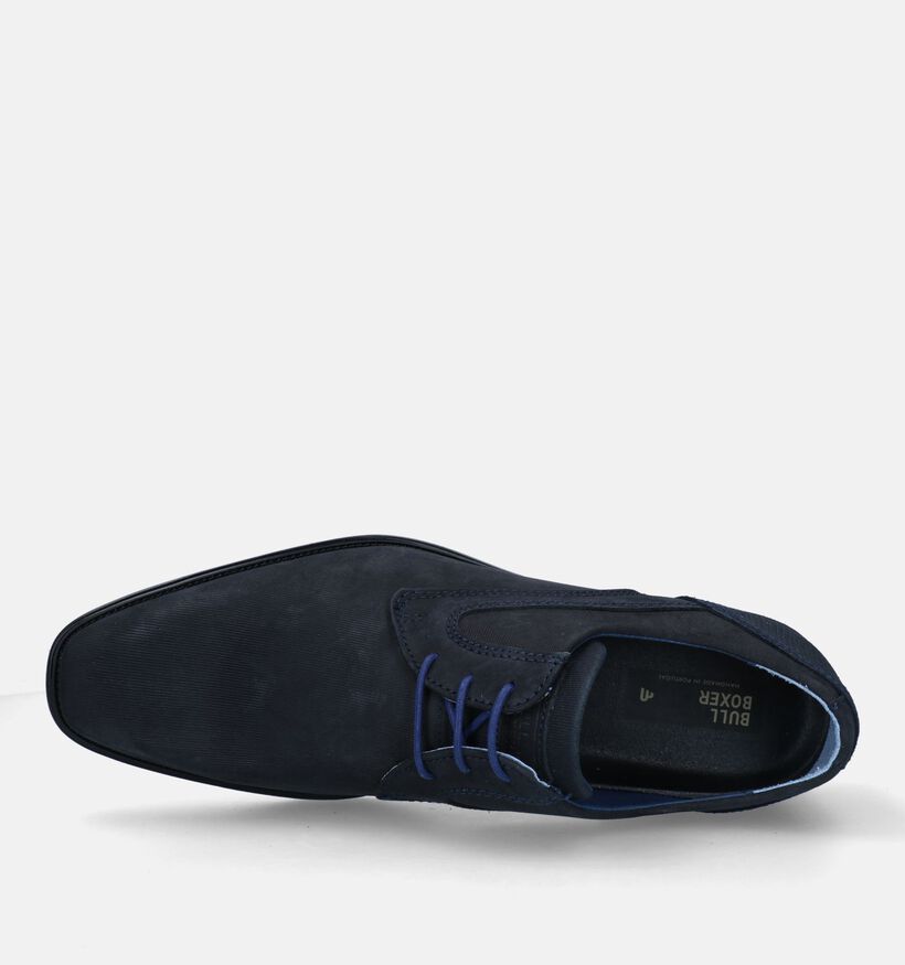 Bullboxer Blauwe Geklede schoenen voor heren (328889) - geschikt voor steunzolen