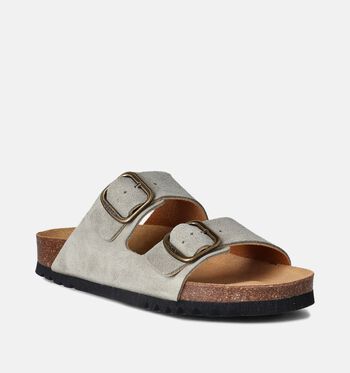 Scholl Josephine Slippers Beige/Groen