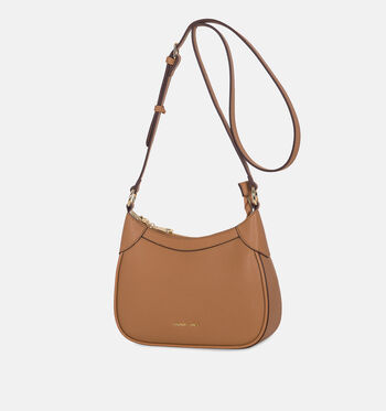 Laurent David Crossbody tassen Cognac/Blauw