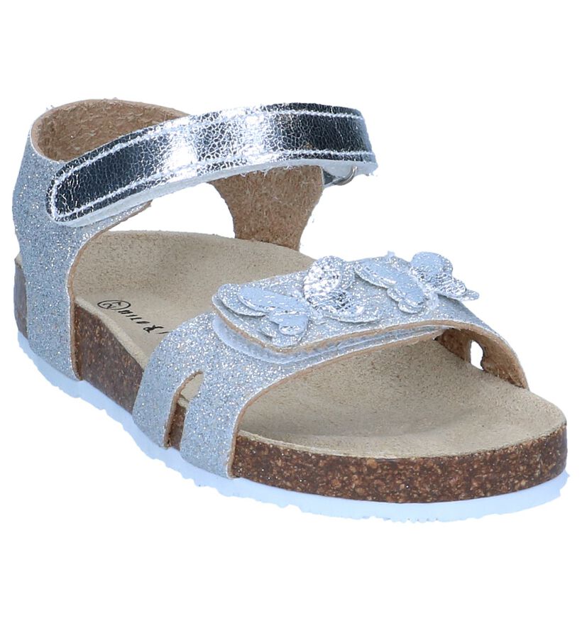 Zilveren Sandalen Milo & Mila in kunstleer (245110)