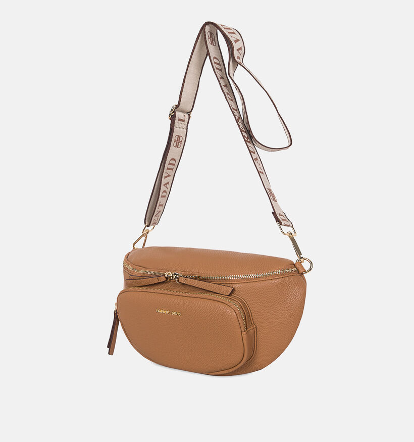 Laurent David Estée 901 Sac porté croisé en Cognac pour femmes (356780)