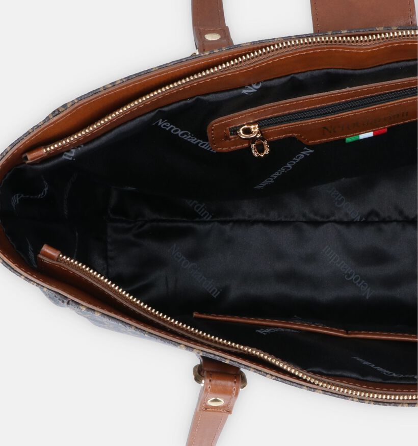 NeroGiardini Cabas avec fermeture éclair en Marron pour femmes (330923)