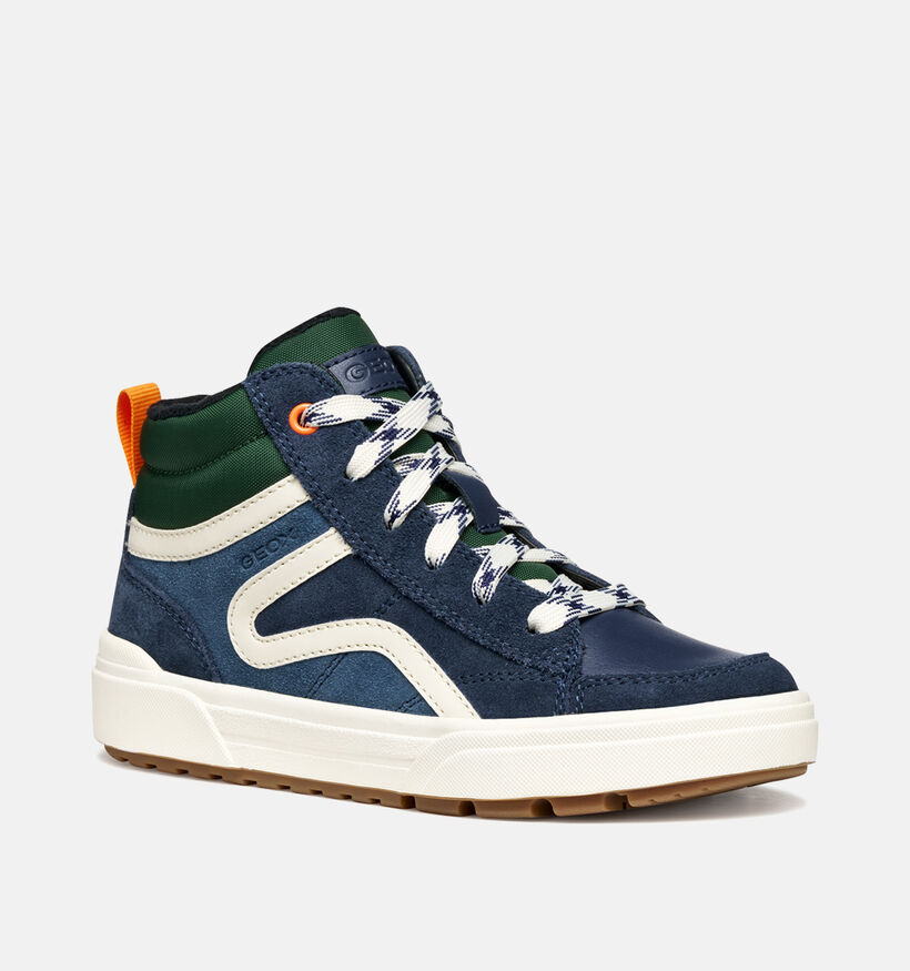 Geox Weemble Blauwe Hoge Schoenen voor jongens (361928) - geschikt voor steunzolen