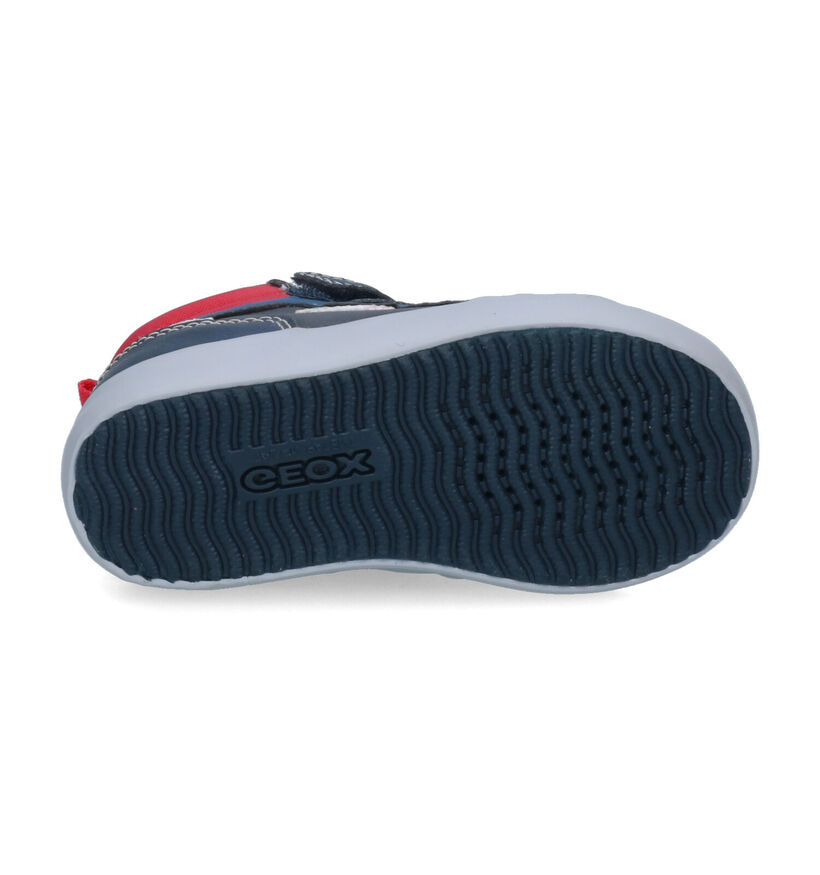 Geox Gisli Blauwe Hoge Schoenen in kunstleer (317564)