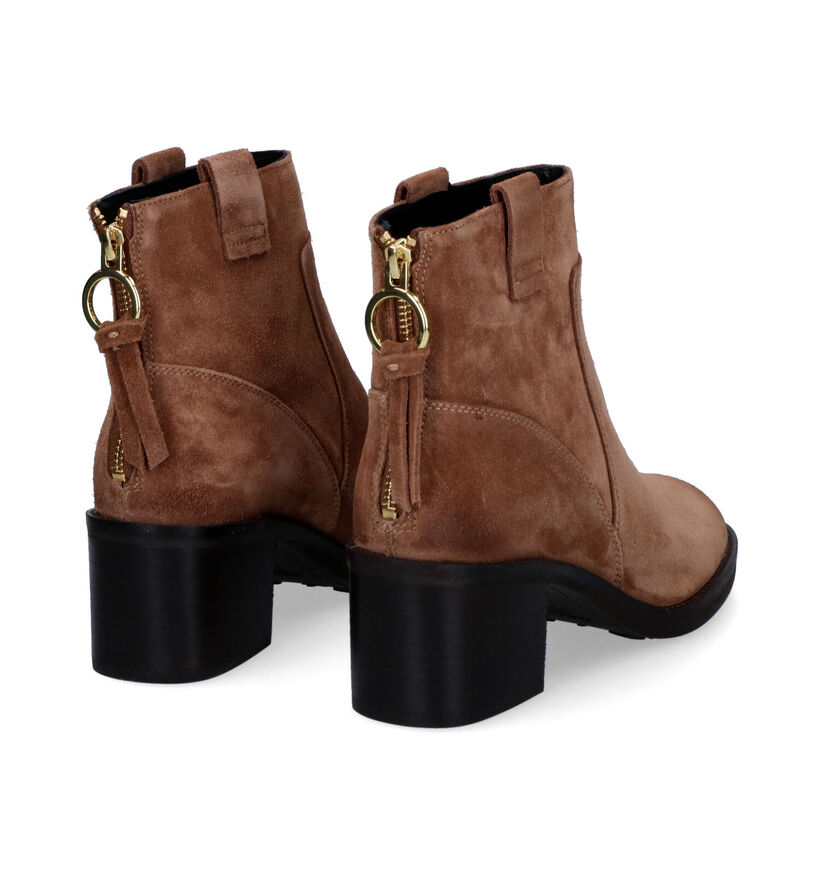 Geox Giulila Bottillons en Brun en daim (316151)