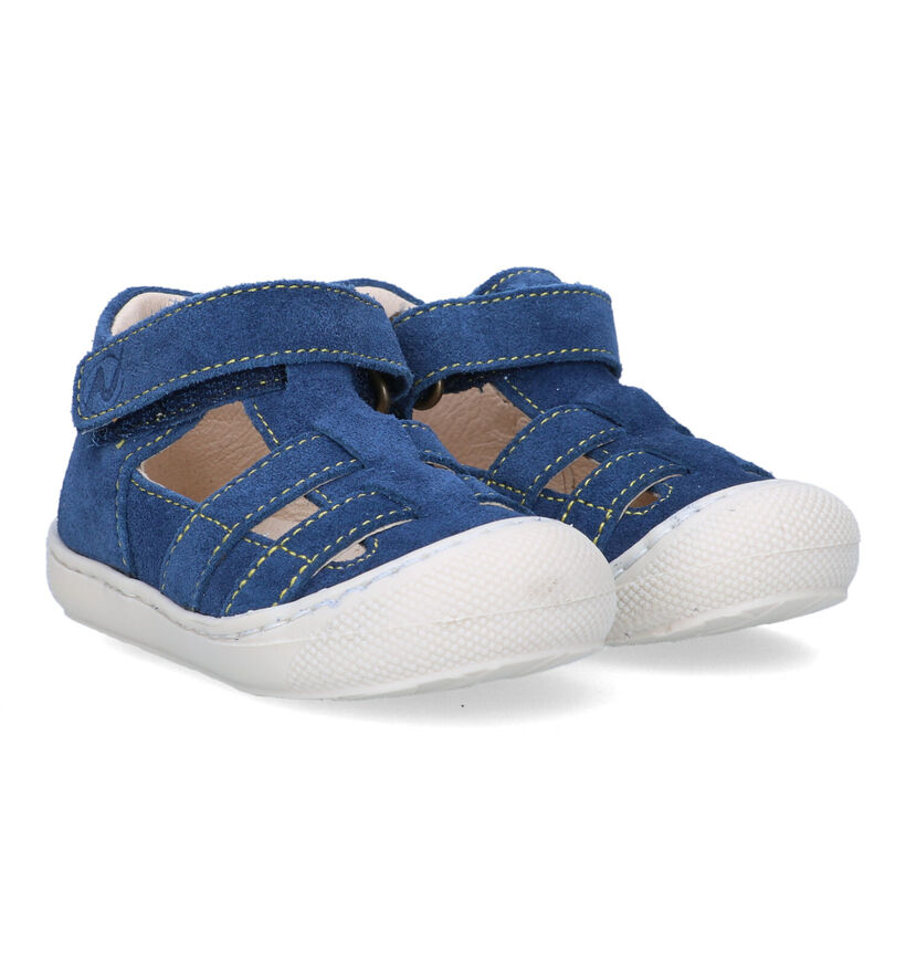 Naturino Bede Chaussures pour bébé en Bleu pour garçons (324064) - pour semelles orthopédiques