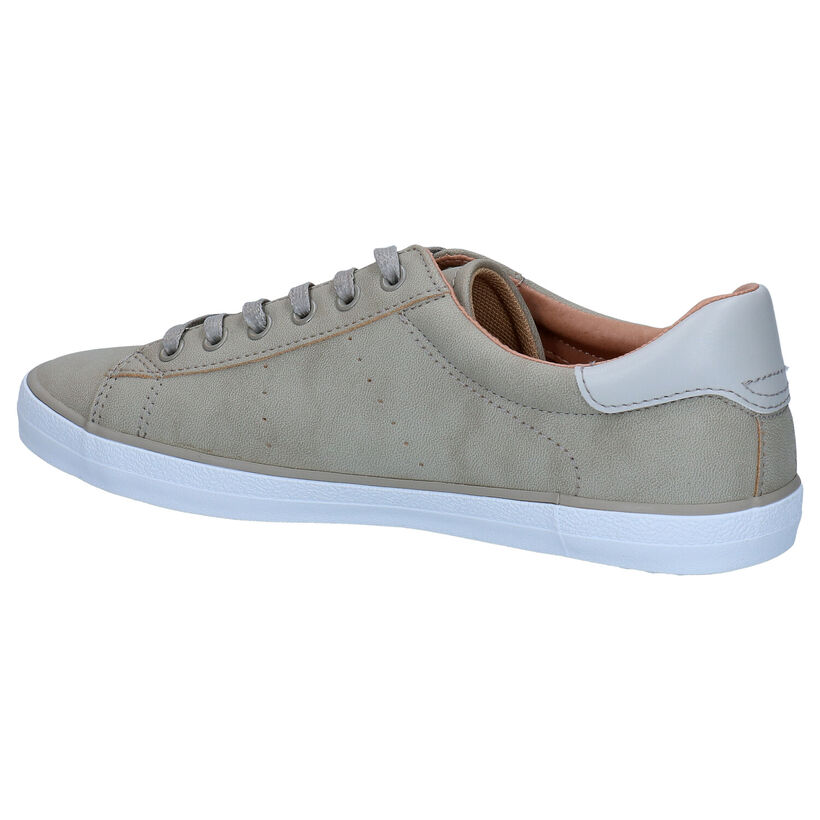 Esprit Miana Lu Chaussures à lacets en Gris en simili cuir (285901)