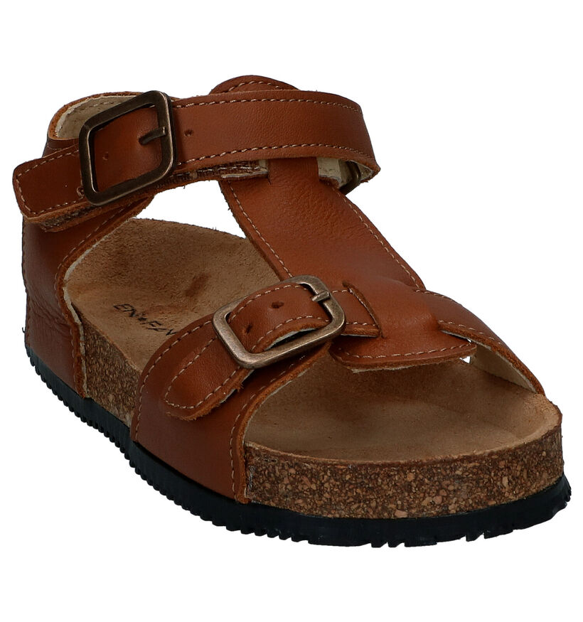 Enfant Sandales en Cognac en cuir (288899)