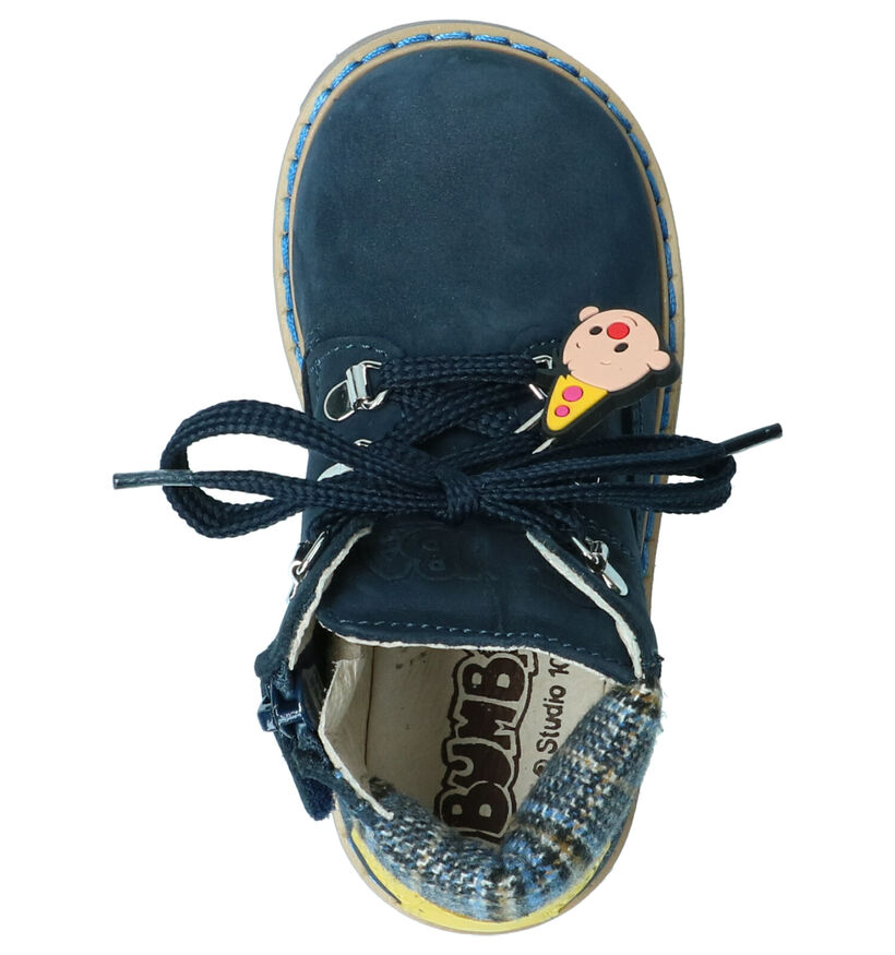 Bumba Chaussures pour bébé  en Bleu foncé en nubuck (261013)