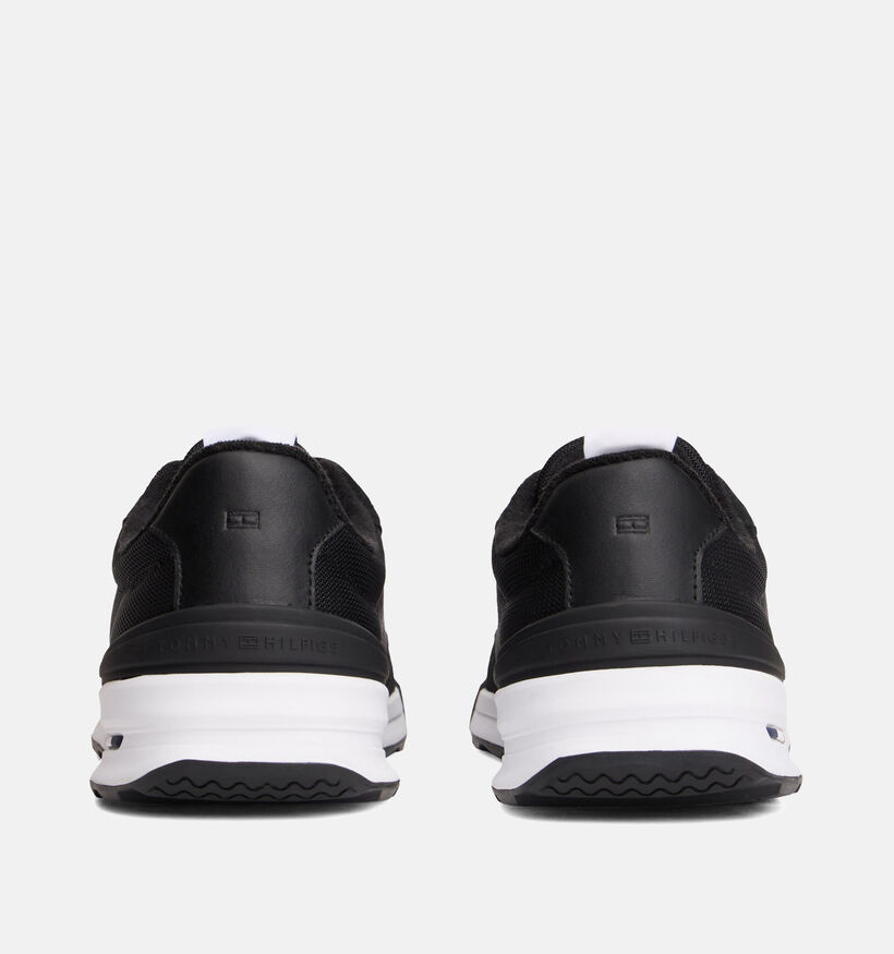 Tommy Hilfiger Nu Retro Runner Zwarte Veterschoenen voor heren (366167) - geschikt voor steunzolen
