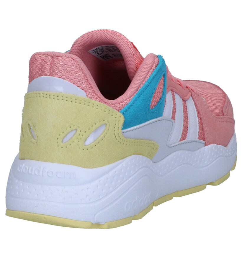 adidas Crazychaos Roze Sneakers in daim (264888)