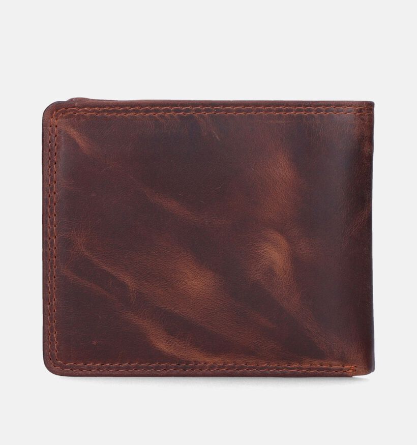 Maverick Bruine Portefeuille voor heren (358807)