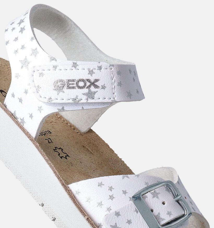 Geox Costarei Sandales en Blanc pour filles (356407)