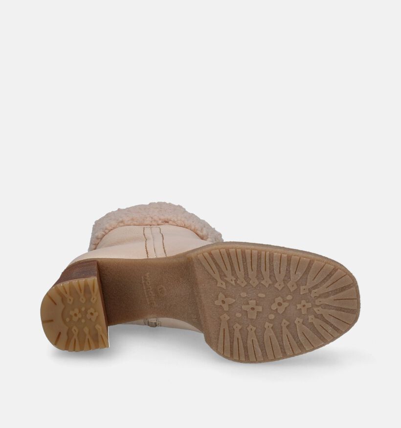 Wonders Bottines à talons en Écru pour femmes (317243)