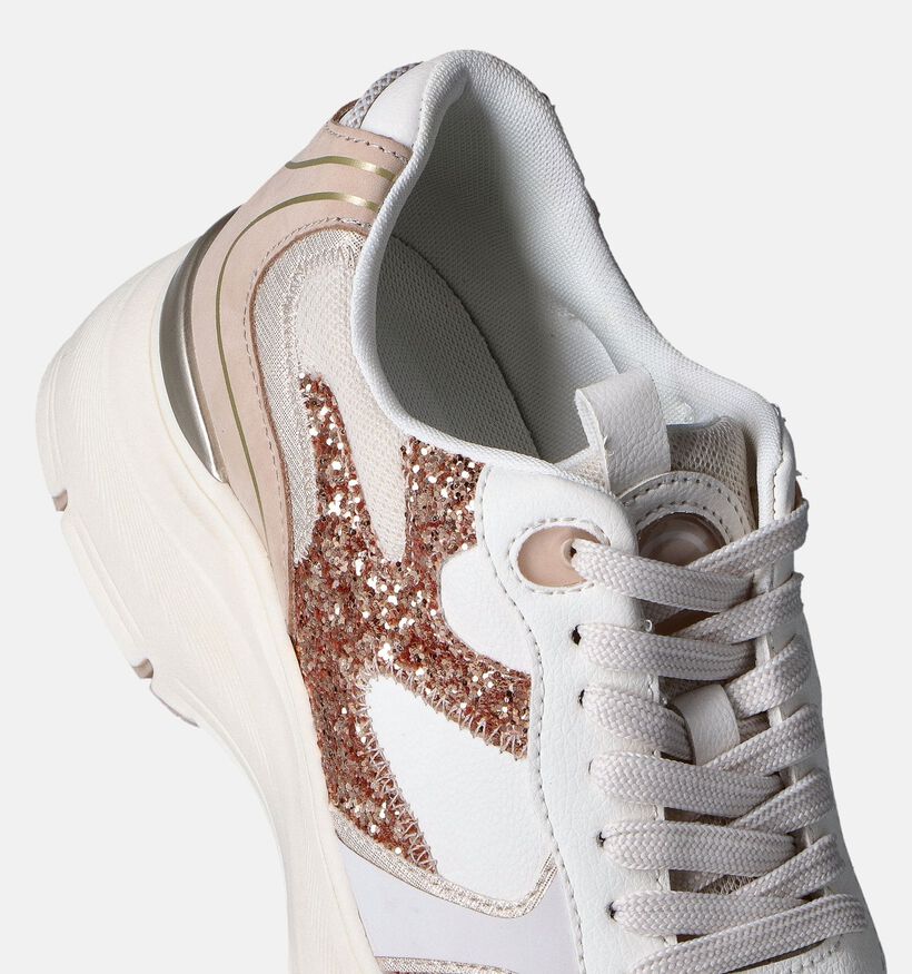 Tamaris Beige Sneakers voor dames (351580) - geschikt voor steunzolen