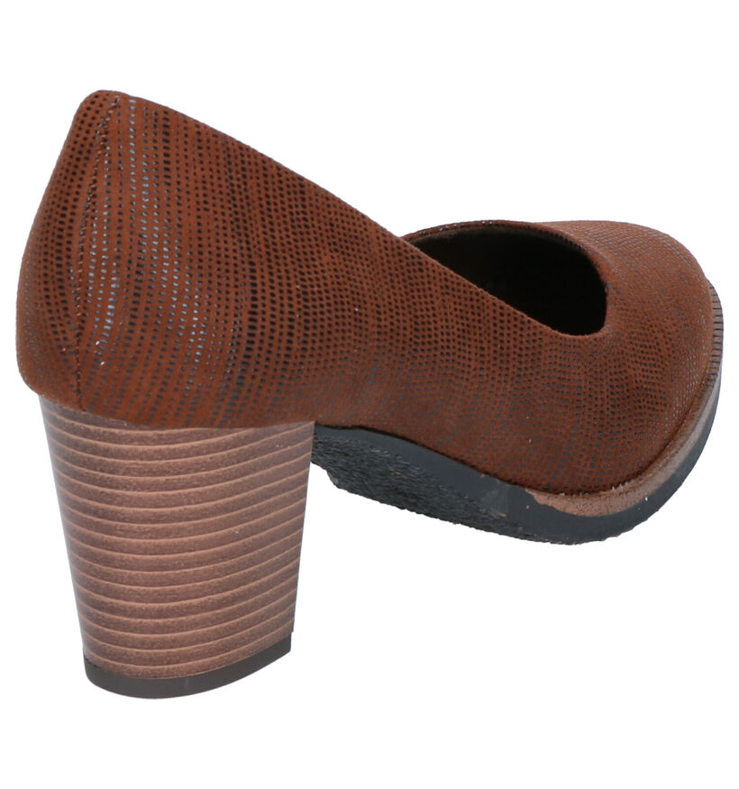 Marco Tozzi Escarpins en Bleu foncé en simili cuir (257219)