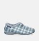 River Woods Niama Pantoufles à carreaux en Gris pour femmes (347366)