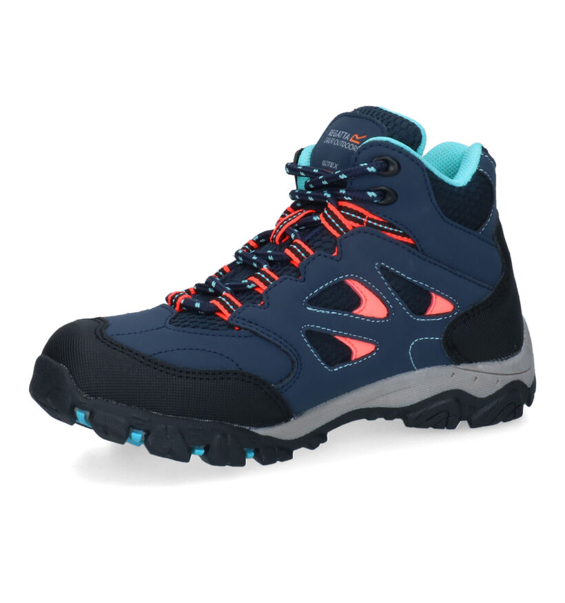 Regatta Holcombe Chaussures de randonnée en Bleu pour filles (313311) - pour semelles orthopédiques