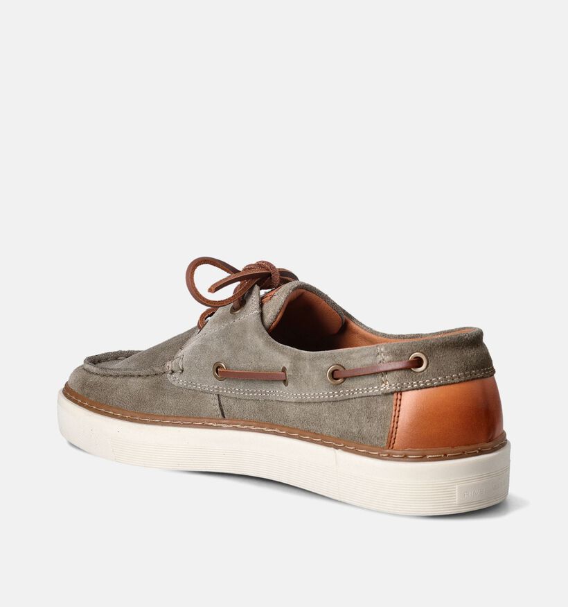River Woods Arthur Kaki Bootschoenen voor heren (356882) - geschikt voor steunzolen