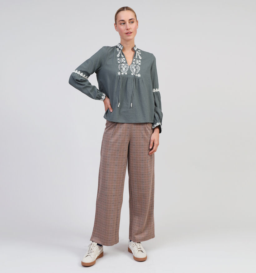 Vero Moda Ritah Groene Blouse voor dames (349634)