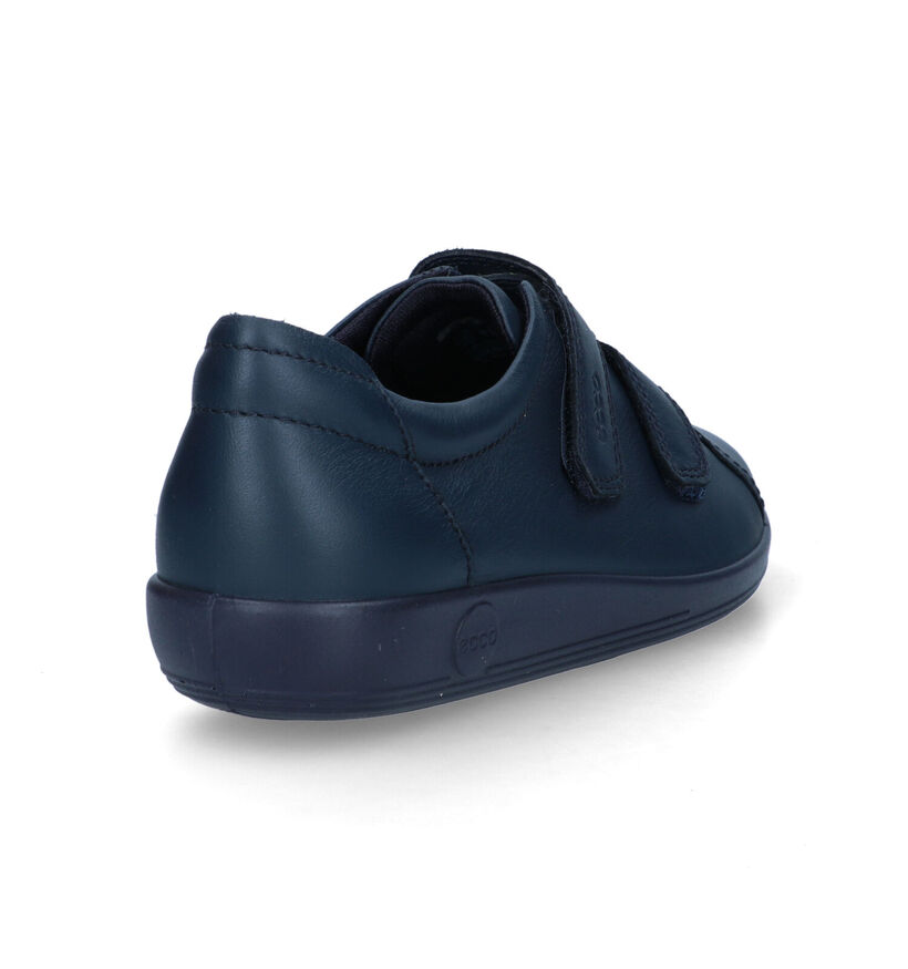 Ecco Soft 2.0 Chaussures à velcro en Noir pour femmes (314895) - pour semelles orthopédiques