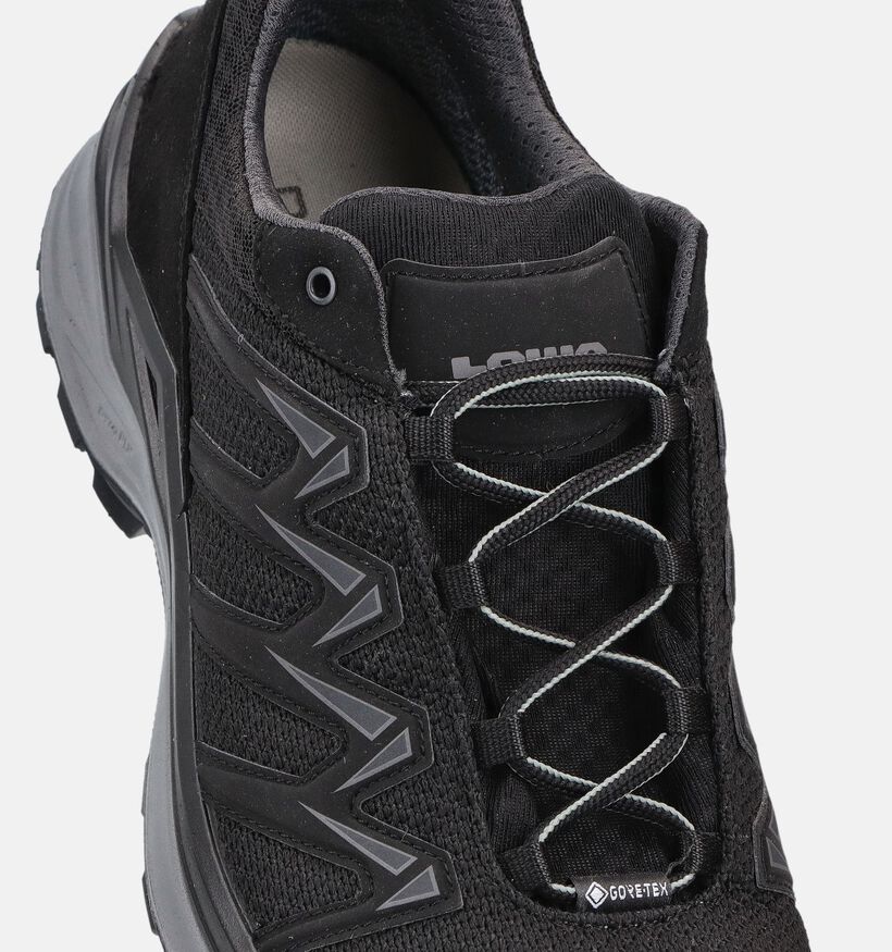 Lowa Innox Pro Gtx Zwarte Wandelschoenen voor heren (374305) - geschikt voor steunzolen