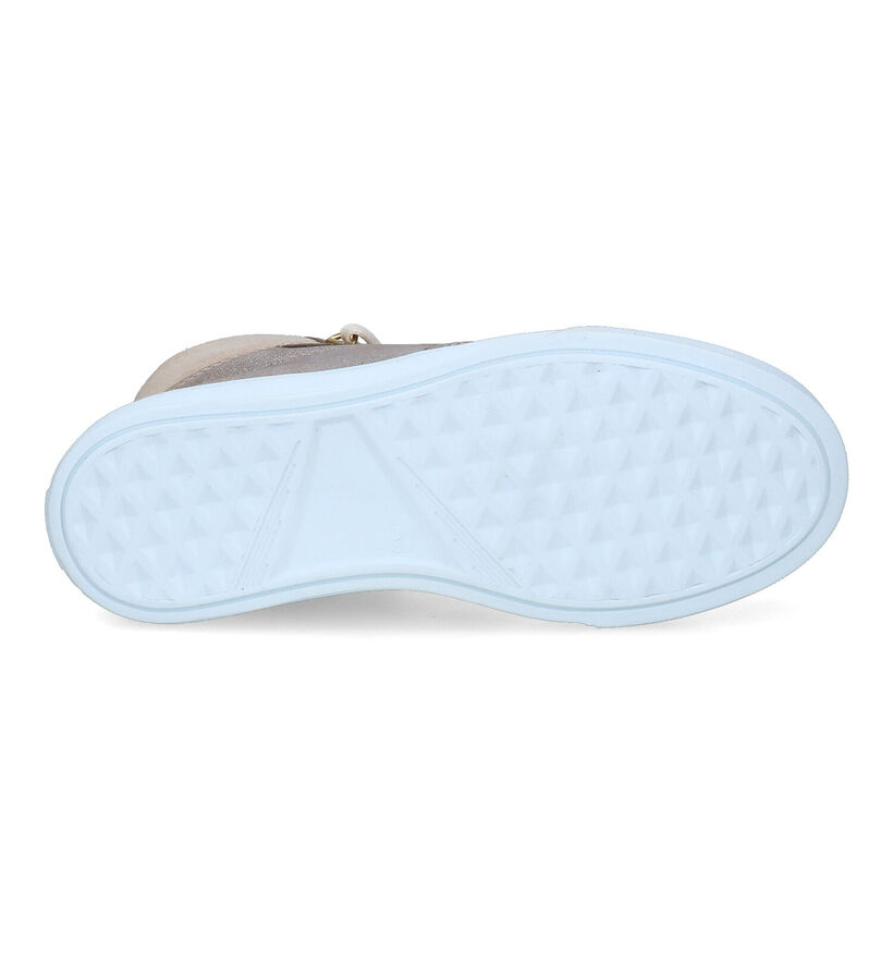 Bullboxer Baskets montantes en Argent pour filles (325135) - pour semelles orthopédiques