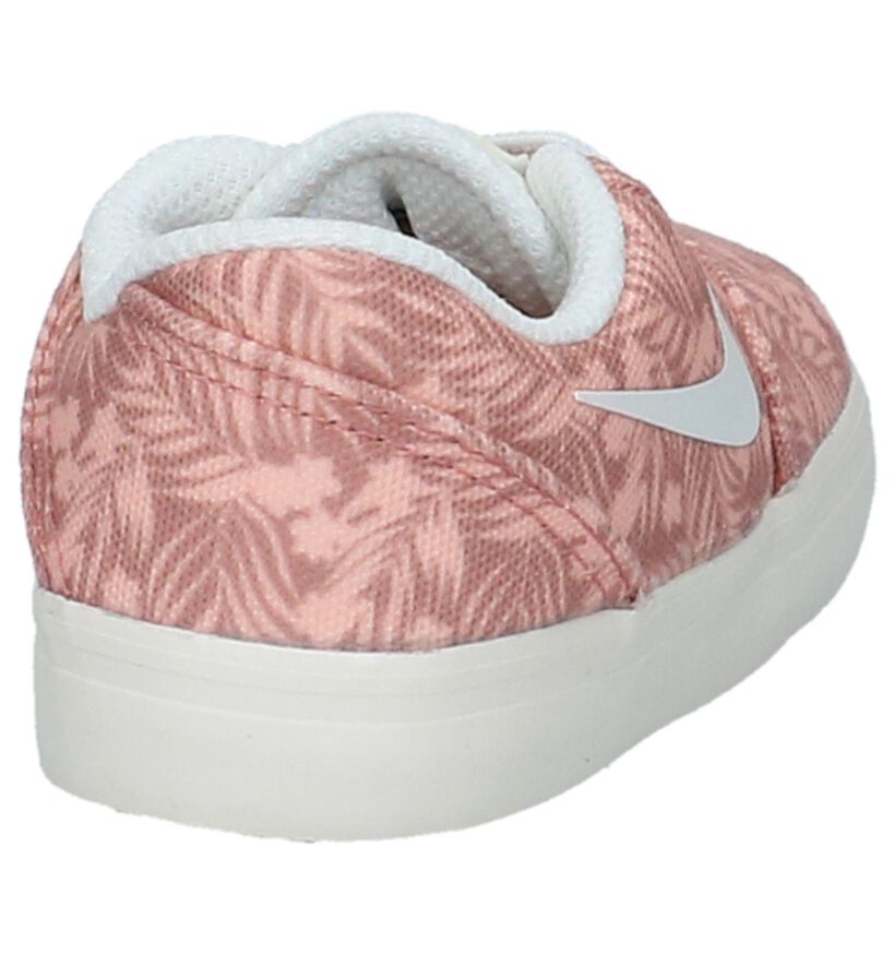 Nike SB Check Premium Sneakers Roze in stof (219641)