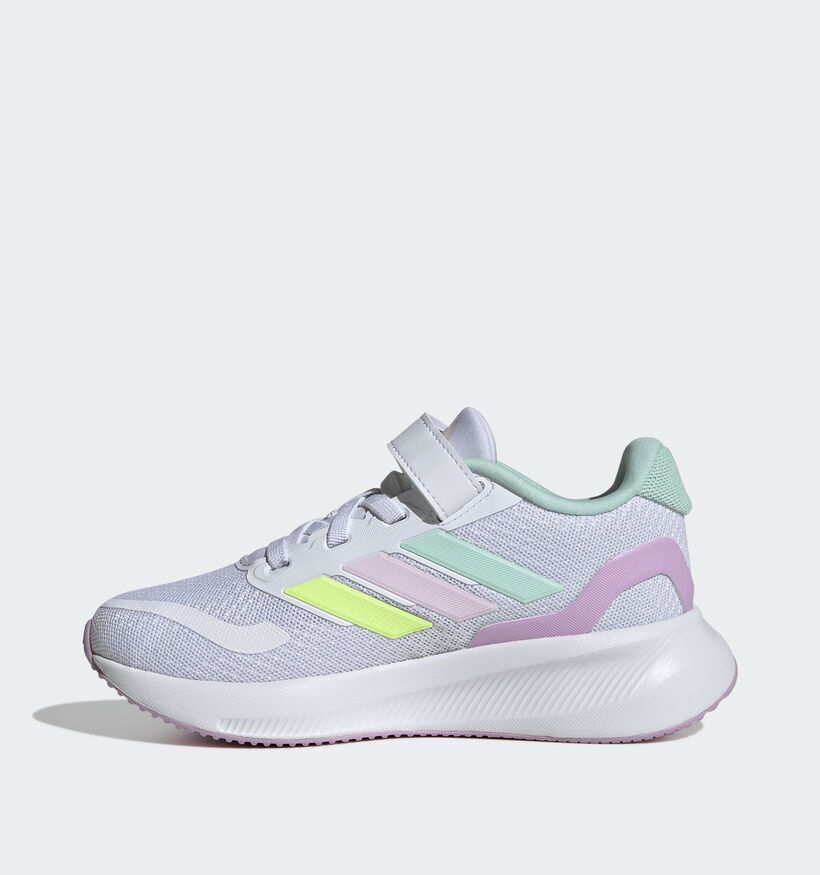 adidas Runfalcon 5 Witte Sneakers voor jongens, meisjes (362460)