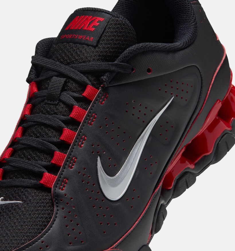 Nike Reax TR Baskets en Noir/Rouge pour hommes (380419)