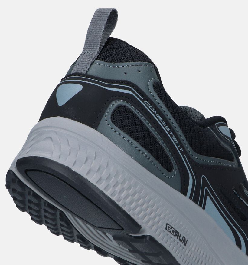 Skechers Gorun Consistent Zwarte Sneakers voor heren (326204) - geschikt voor steunzolen