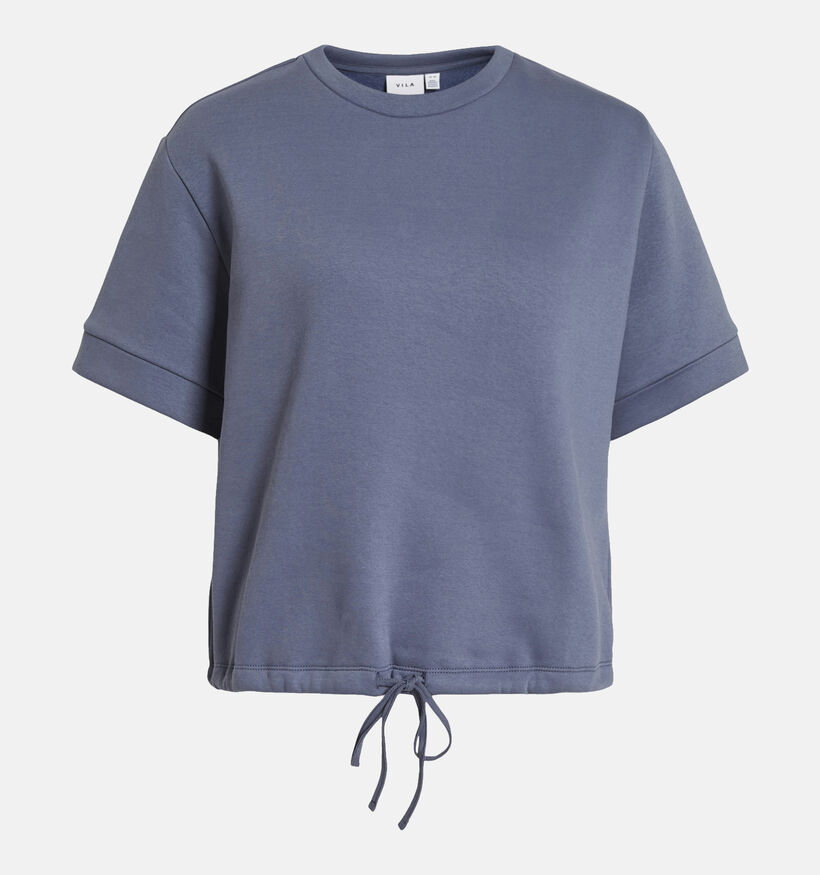 Vila Maldea Blauwe T-shirt voor dames (361360)