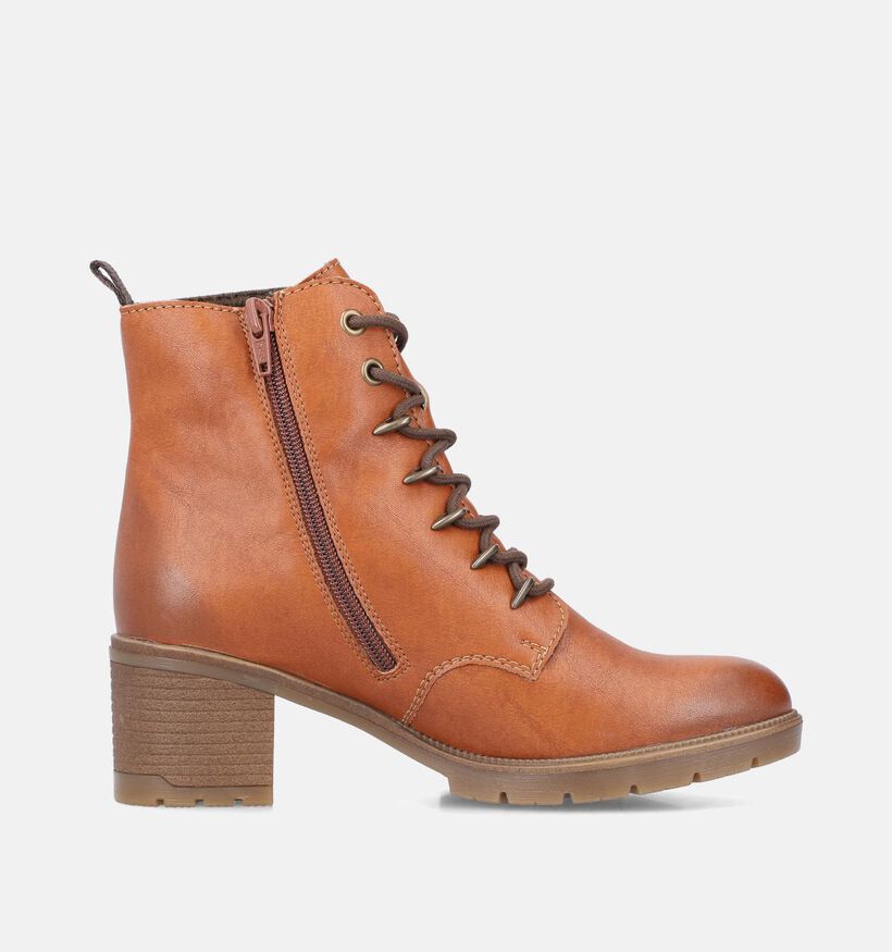 Rieker Bottines à lacets en Cognac pour femmes (347438)