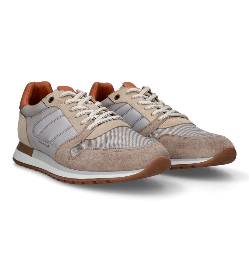 Ambitious Grizz Beige Veterschoenen voor heren (321959) - geschikt voor steunzolen