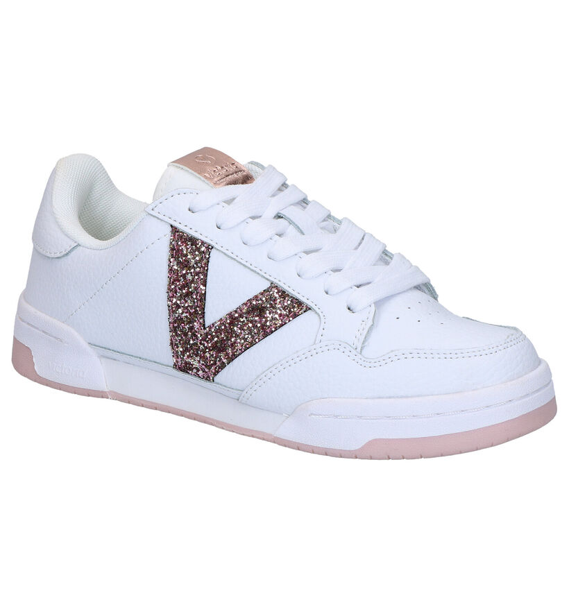 Victoria Chaussures à lacets en Blanc en cuir (275075)