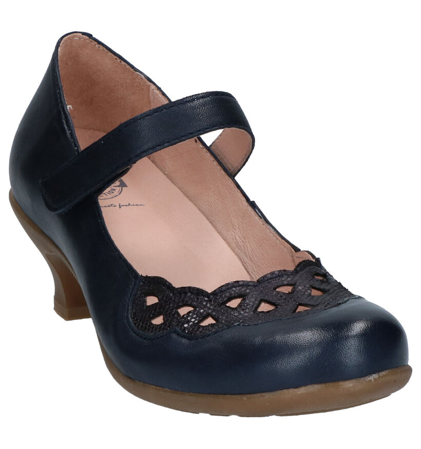 Brako Anatomics Blauwe Pumps in leer (272898)