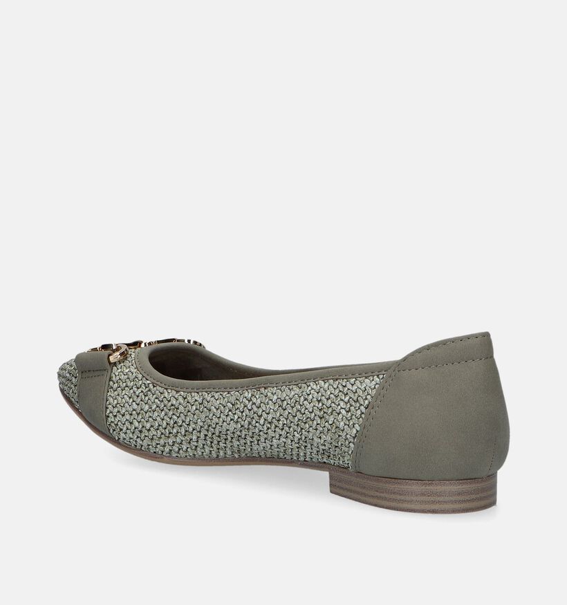 Tamaris Ballerines en Vert pour femmes (335887)