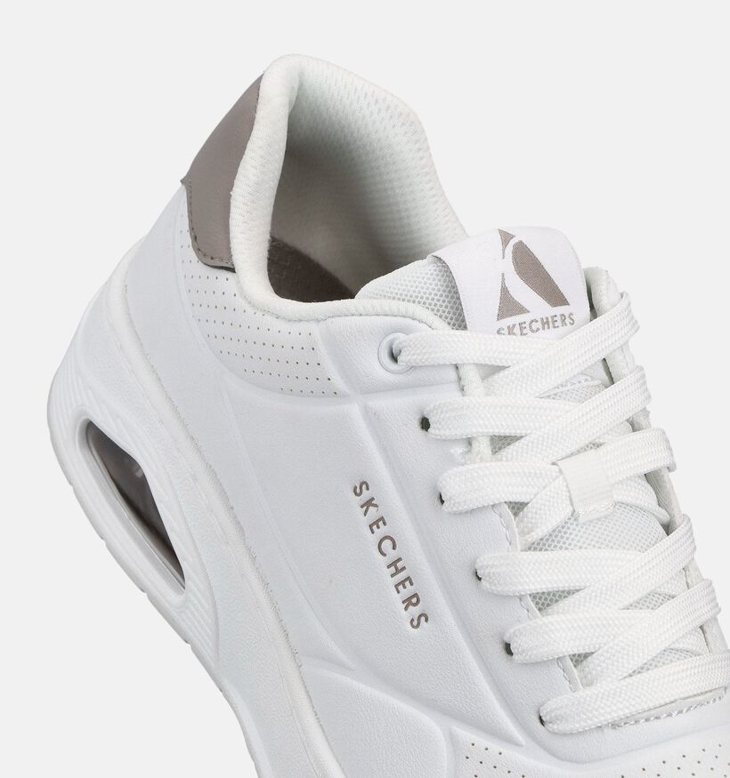 Skechers Uno Court Fast Break Witte Sneakers voor dames (367831)