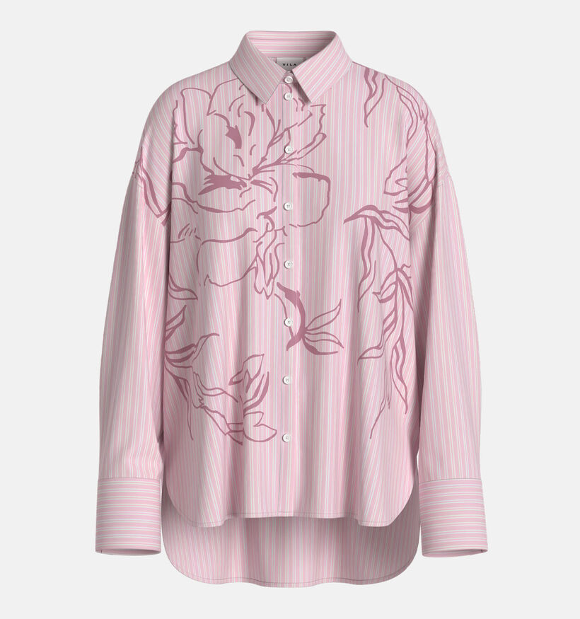 Vila Florina Flock Roze Hemd voor dames (368113)
