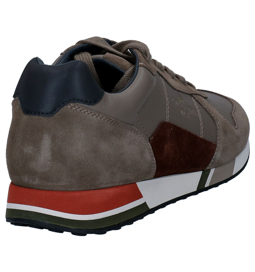 Cycleur de Luxe Taupe veterschoenen in leer (298975)