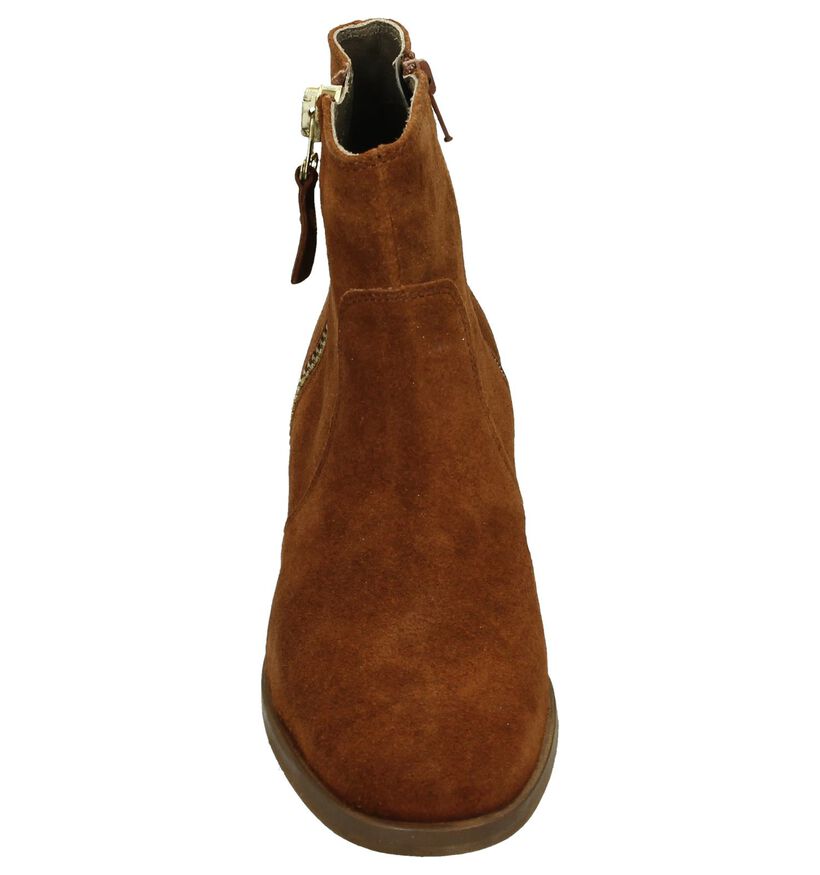 Eye Cognac Boots in daim (181567)