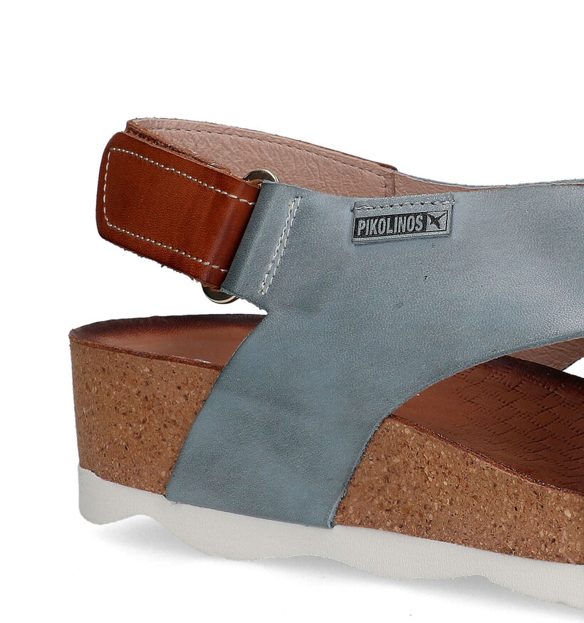 Pikolinos Mahon Blauwe Sandalen voor dames (354677)