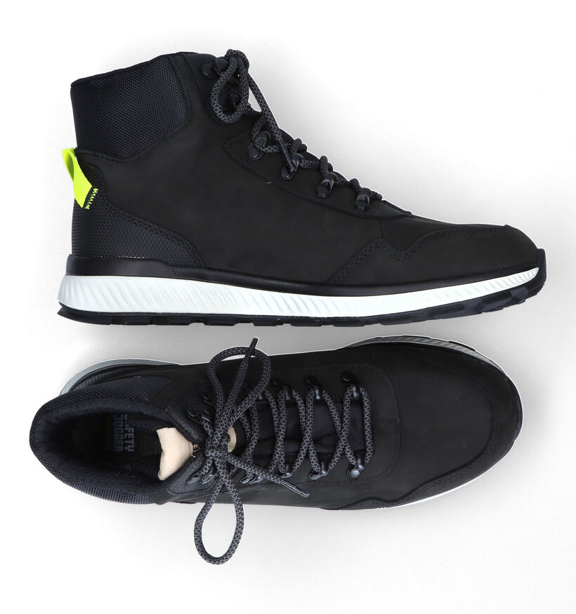 Safety Jogger Adventure Street Chaussures de randonnée en Cognac pour hommes (326991) - pour semelles orthopédiques
