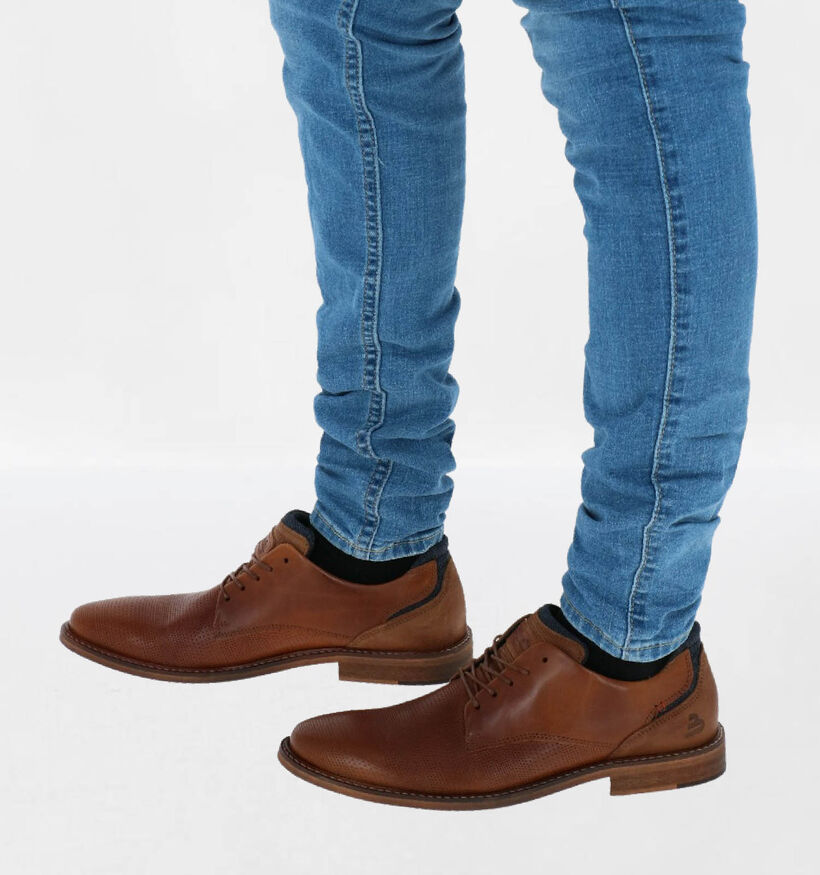 Bullboxer Chaussures classiques en Cognac en cuir (286550)