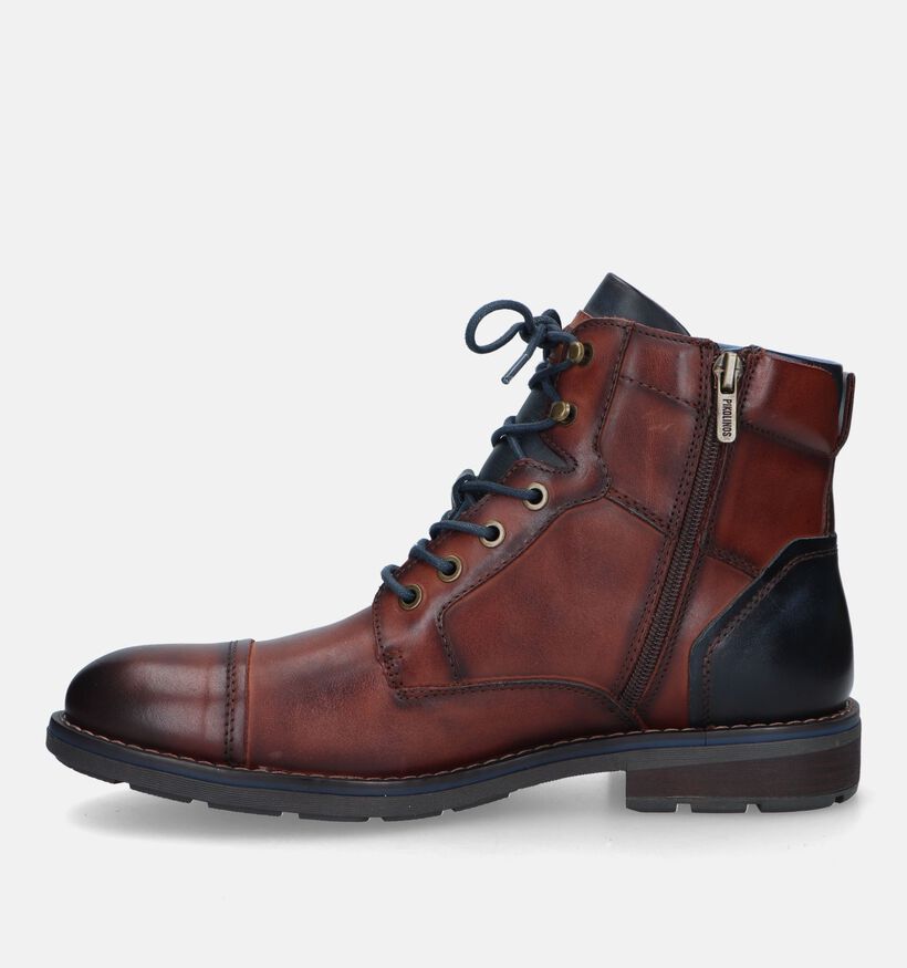 Pikolinos York Cognac Bottines voor heren (329629) - geschikt voor steunzolen