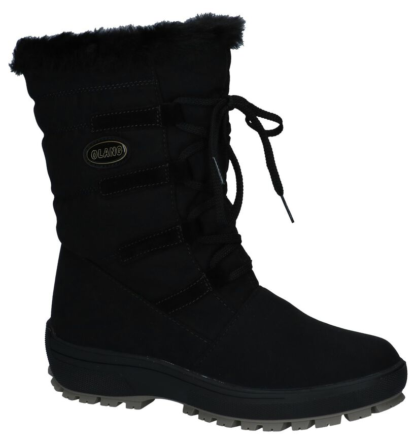 Olang Bottes de neige en Noir en textile (233049)