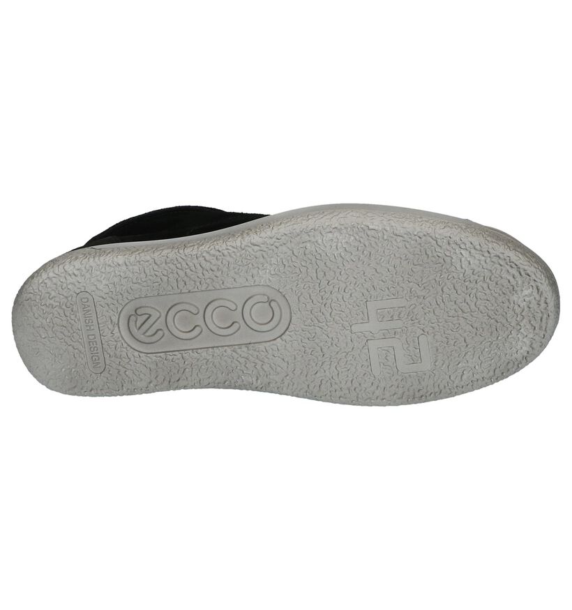 ECCO Soft 1 Zwarte Bottines in daim (235761)