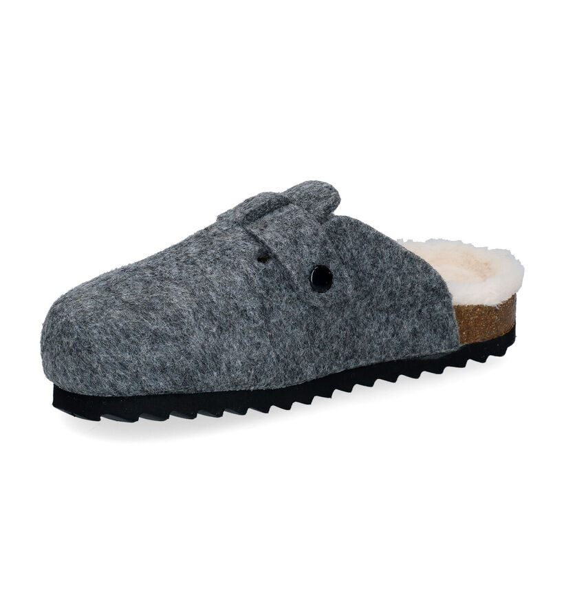 Xti Pantoufles ouvertes en Gris foncé pour filles (309292)